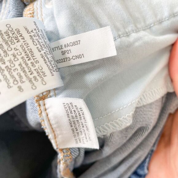 J. Crew 8" Toothpick Jeans in Horseshoe Wash Sz 30 - Picture 7 of 9